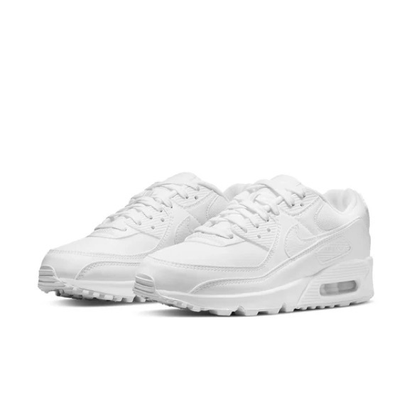 (WMNS) Nike Air Max 90 'Triple White' DH8010-100 Size 7 New - Picture 3 of 6